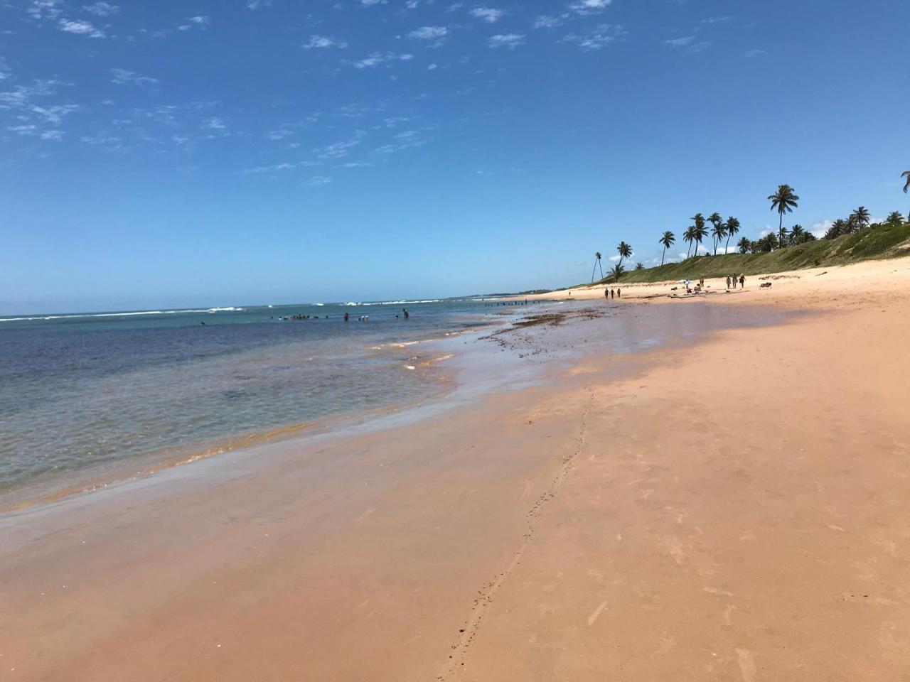 Flat Guarajuba Beira Da Praia Pe Na Areia מראה חיצוני תמונה