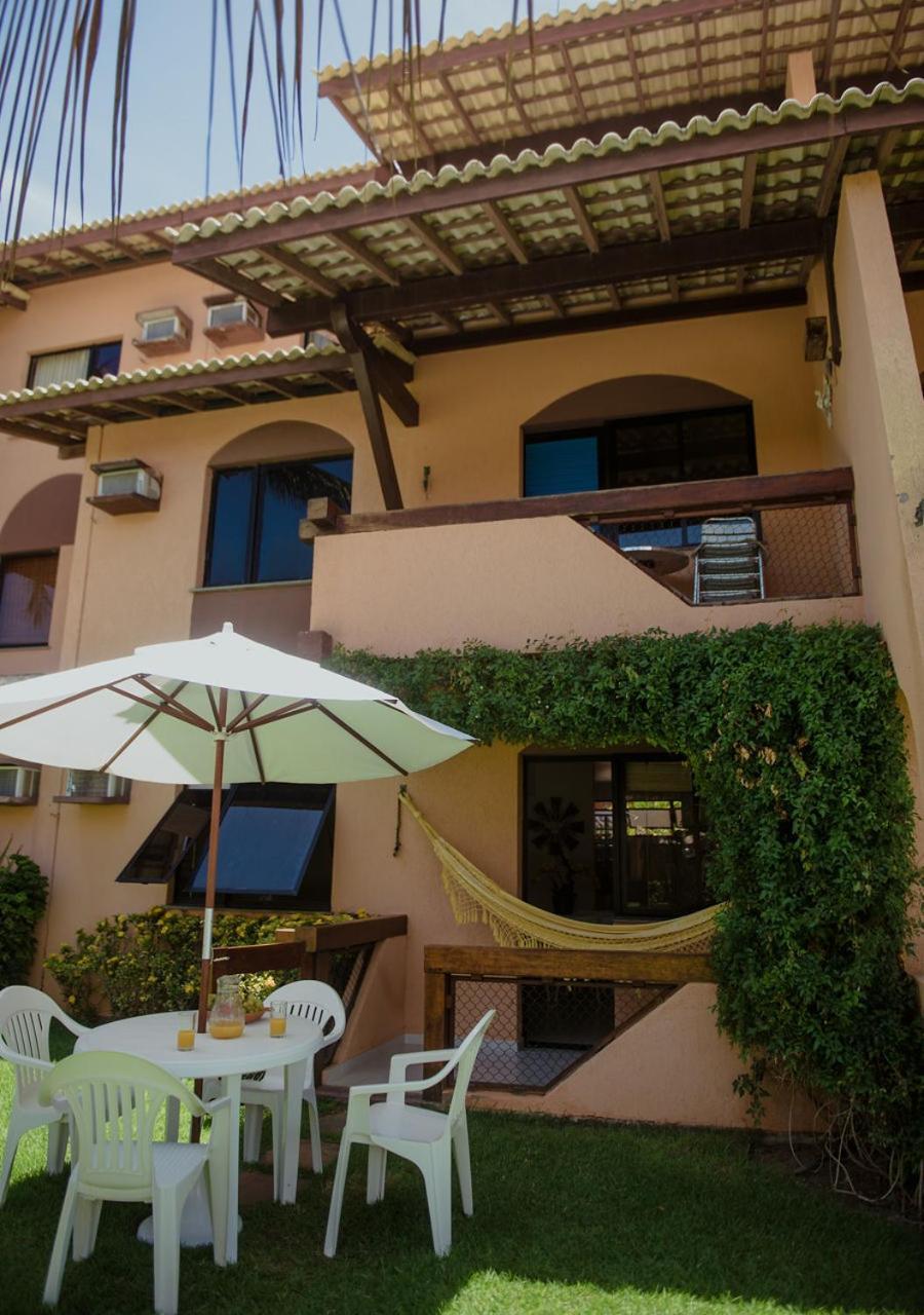 Flat Guarajuba Beira Da Praia Pe Na Areia מראה חיצוני תמונה